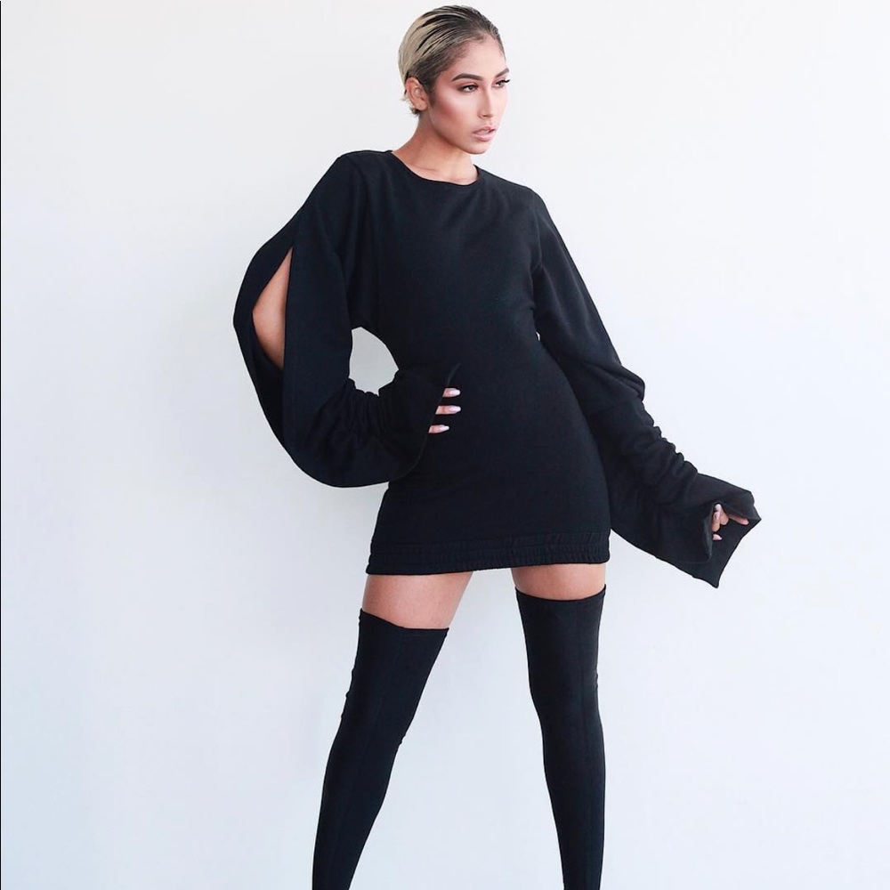 Lionne clothing black lady love dress. Worn ONCE